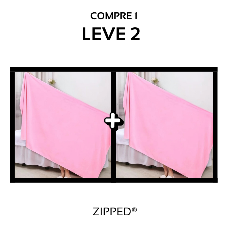 Pague 1 Leve 2 Toalha Super Aderente Zipped®